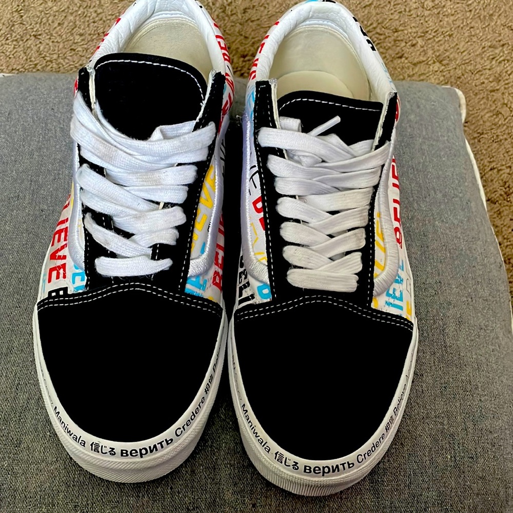 Vans size #9 Multicolors